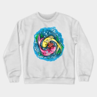 Hey fishy, fishy Crewneck Sweatshirt